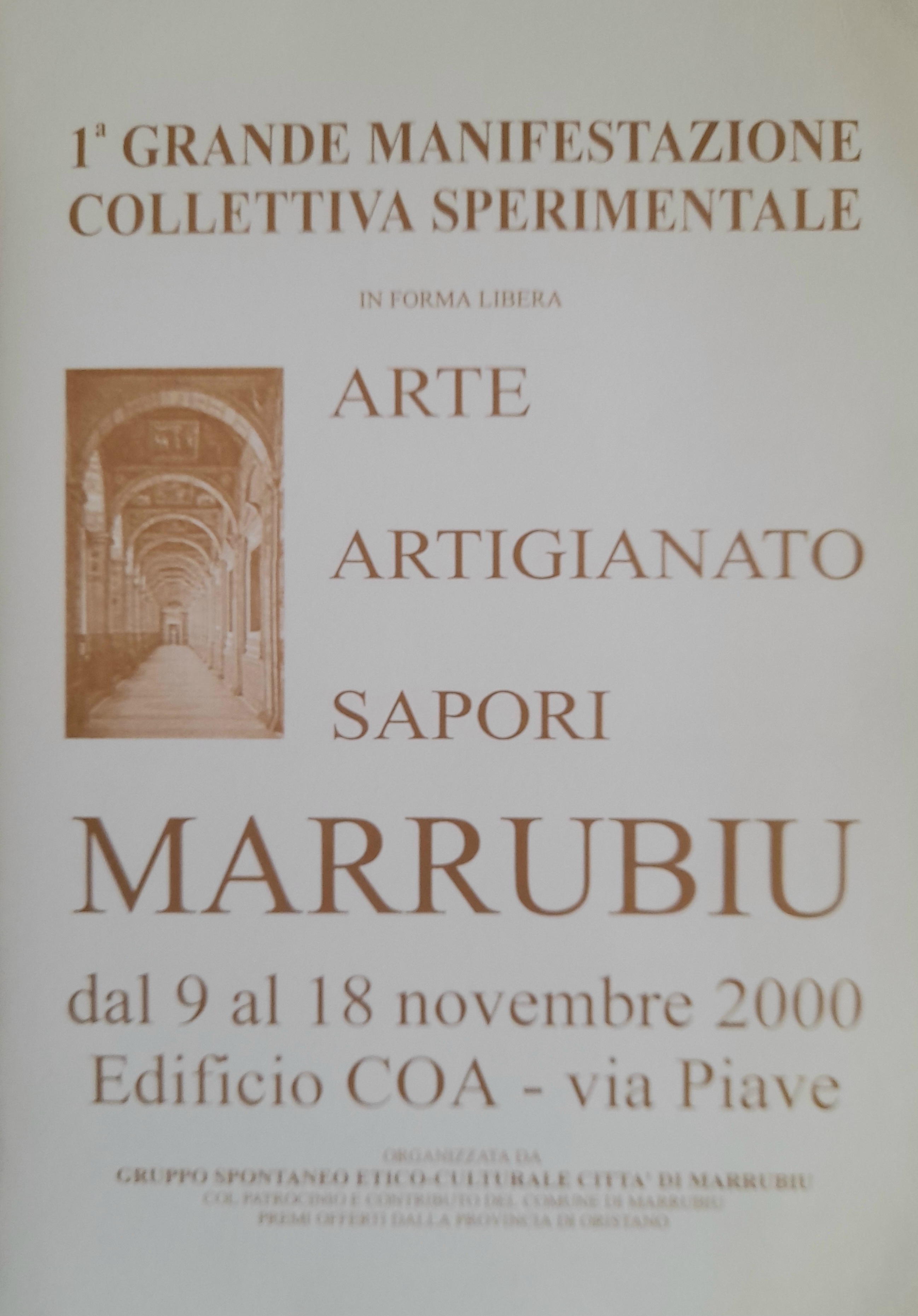 Colletiva Mostra d'Arte Marrubiu